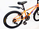 Bicicletta per Ragazzo 20" 6V con Borraccia e Scudetto Frontale Blu e Arancione