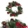 Set 2 Krone mit Sternen Ø30 Rot