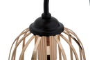 Lampada da Muro Elegant 16x25x28 cm in Ferro Nero e Oro
