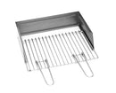 Kit Paratia e Grill per Cuoci Arrosticini con Barbecue a Carbone Lisa Luxury Milano Grill