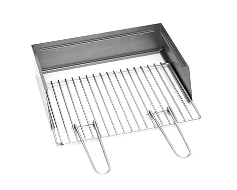 sconto Trennwand- und Grill-Kit für Lisa Luxury Milano Grill Arrosticini Herde mit Holzkohlegrill