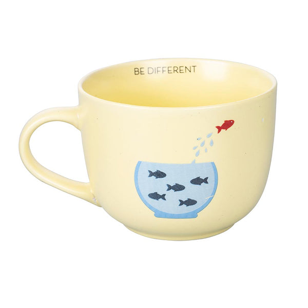 acquista Tazza Ø11,5x9 cm in New Bone China VdE Tivoli 1996 Be Positive