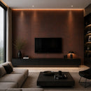 Set 6 Pezzi Pannello Decorativo Effetto Metallo 120x60 cm in PVC UV Ultra Slim Corten  