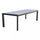 Waikiki Ausziehtisch 162/242x100x74 h cm in anthrazitfarbenem Aluminium