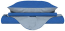 Copripiumino con Sacco e Federe Doubleface Royal\/Azzurro