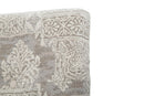Testiera Letto Damasco 180x8x100 cm Poliestere Lino e Playwood