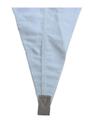 Tenda Vela da Giardino Triangolare 300x400x400 cm in Poliestere 210 gr Bianco