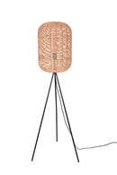 Piantana da Interno a LED in Metallo Nero Opaco