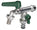 Rubinetto a Sfera Doppio per Fontana da Giardino con Leve Colorate Belfer RUB/027 Verde