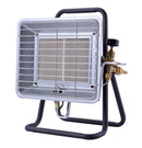 Stufa a Gas Gpl da Interno con Supporto 3,5kW Qlima FGHX145 Silver e Nero Seconda Scelta