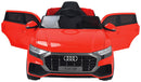 Macchina Elettrica per Bambini 12V con Licenza Audi Q8 Rosa