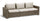 3-Sitzer Gartensofa 198 x 68 x 71,5 cm aus Harz Keter California Cappuccino