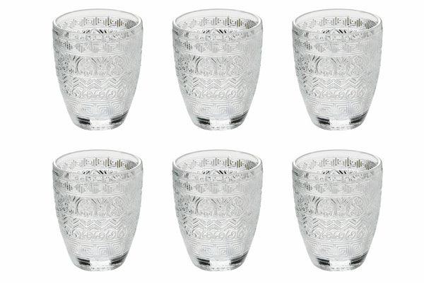 Set mit 6 Wassergläsern aus Glas 280 ml Villa d'Este Home Tivoli Mexico prezzo