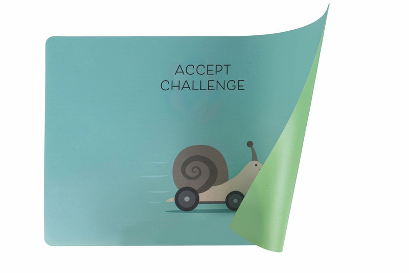 Set 6 Tovagliette Rettangolare Double Face 45x30 cm Villa d'Este Home Tivoli Be Positive