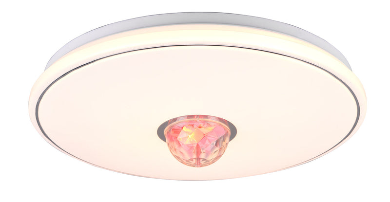 Plafoniera da Interno a LED in Plastica Bianco