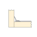 Protezione per Sottolavello Cucina 96,8x58 cm in Alluminio Emuca