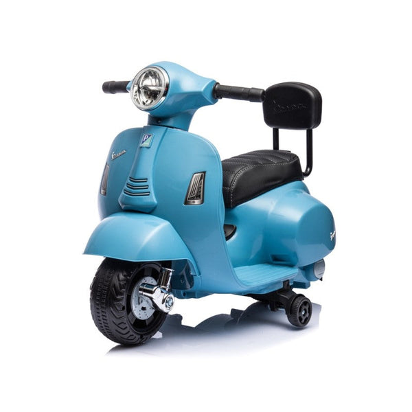Piaggio Mini Vespa GTS Elettrica 6V per Bambini Azzurra sconto