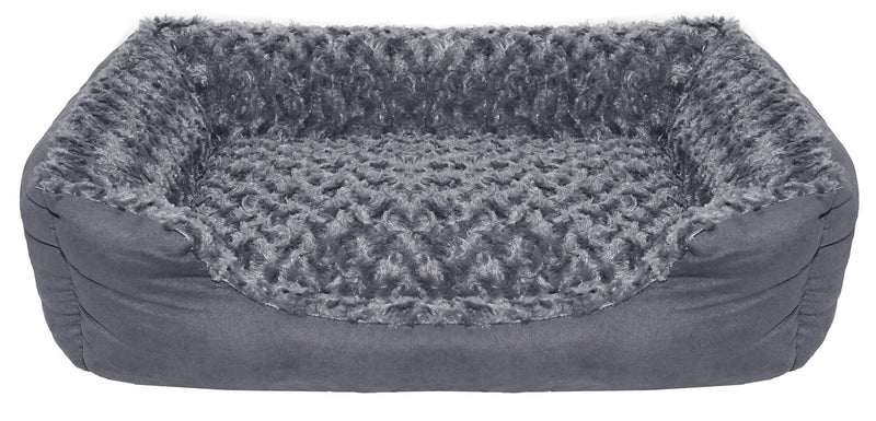 Cuccia per Cani e Gatti in Poliestere Zoe Grigia Varie Misure