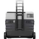 Frigorifero per Auto Barca Camper 62L con Compressore AC/DC 12V e 220V Portatile con Maniglia Grigio