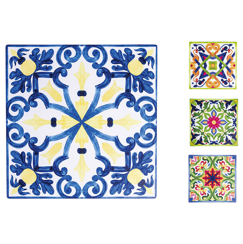 Sottopentola 16x16x0,5 cm in Ceramica VdE Tivoli 1996 Naxos