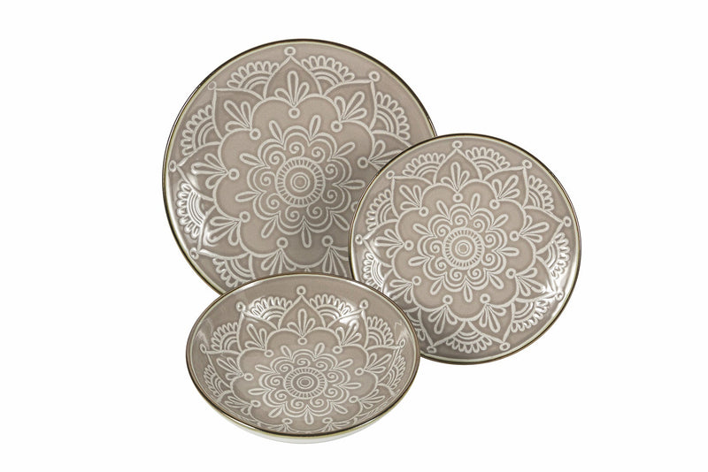 Servizio Piatti 18 Pezzi in Hard Dolomite Villa d'Este Home Tivoli Baku