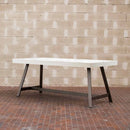 Tavolo 160x90x76 cm Achille Fix Bianco Frassino