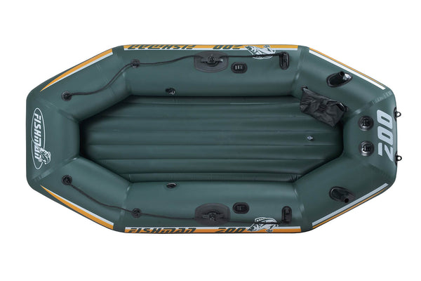 sconto Schlauchboot 240x128cm Zray Fishman II 200 mit Rudern und Pumpe