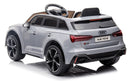 Macchina Elettrica per Bambini 12V con Licenza Audi RS6 Grigia