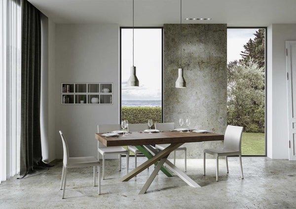 Tavolo 180x90x77 cm Volantis Fix Noce acquista