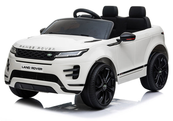 prezzo Elektroauto für Kinder 12V Land Rover Evoque Weiß