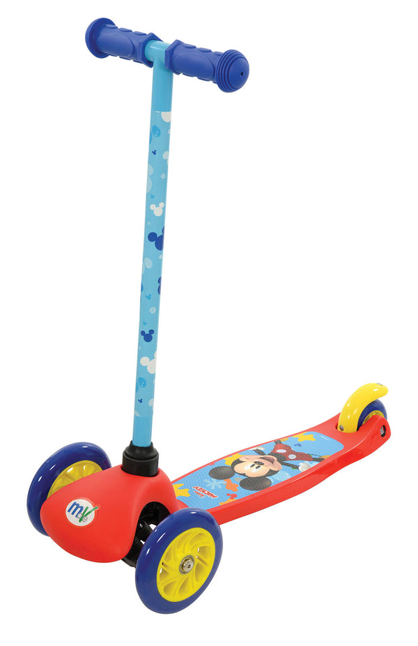 Monopattino Evolutivo a 3 Ruote con Cuscinetti ABEC-5 e Freno a Pedale Posteriore Disney Mickey Mouse Rosso acquista
