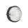 Kleine runde Deckenleuchte in schwarzer Farbe für den Außenbereich der Sovil Industrial Line