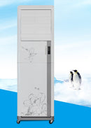 Raffrescatore Evaporativo 55x40,8x166,5 cm 30 Litri 180W Sined  Bianco