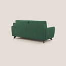 Divano Letto 2 Posti 168x97x96 cm in Tessuto Verde