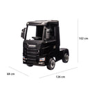 Camion Elettrico per Bambini 126x68x102 cm 24V Scania Nero  