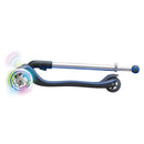 Monopattino 3 ruote a LED Telescopico e Ripiegabile Max 50Kg Globber Elite Blu
