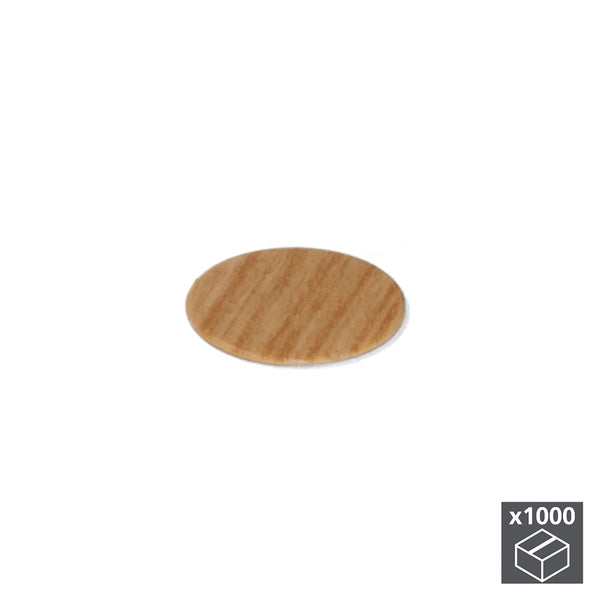 Emuca Klebe-Blindstopfen 13 mm Eicheneffekt 1.000 Stück acquista