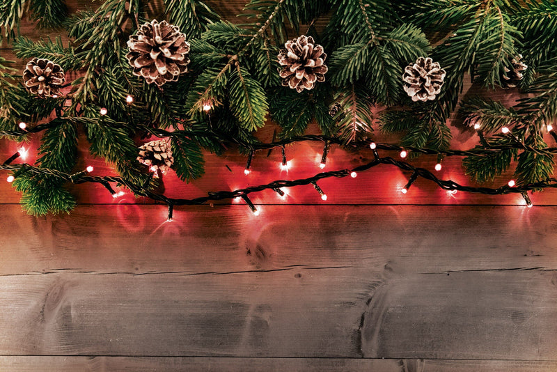 Luci di Natale 300 Minilucciole 12m Rosse da Interno Soriani