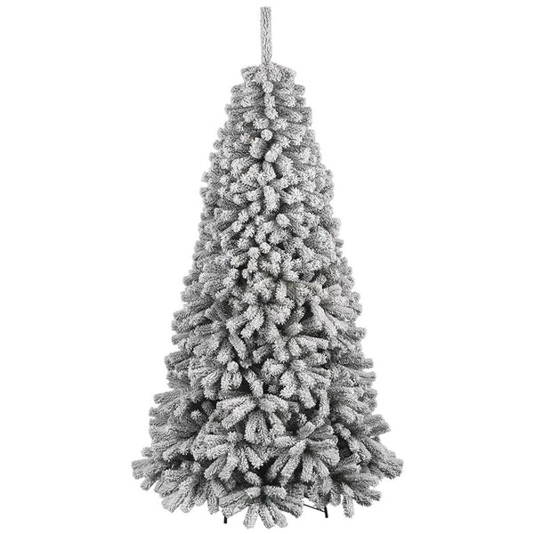Albero Di Natale Innevato Danubio 150cm 726 Rami Super Folto Effetto Neve Reale sconto