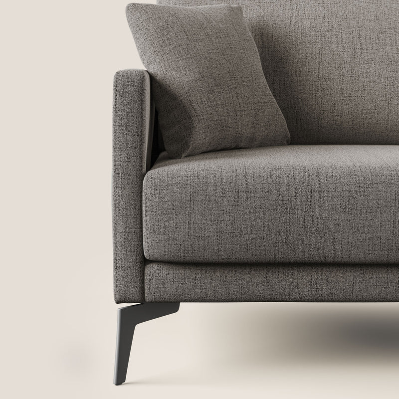 Divano 2 Posti 160x94x90 cm in Tessuto Talpa