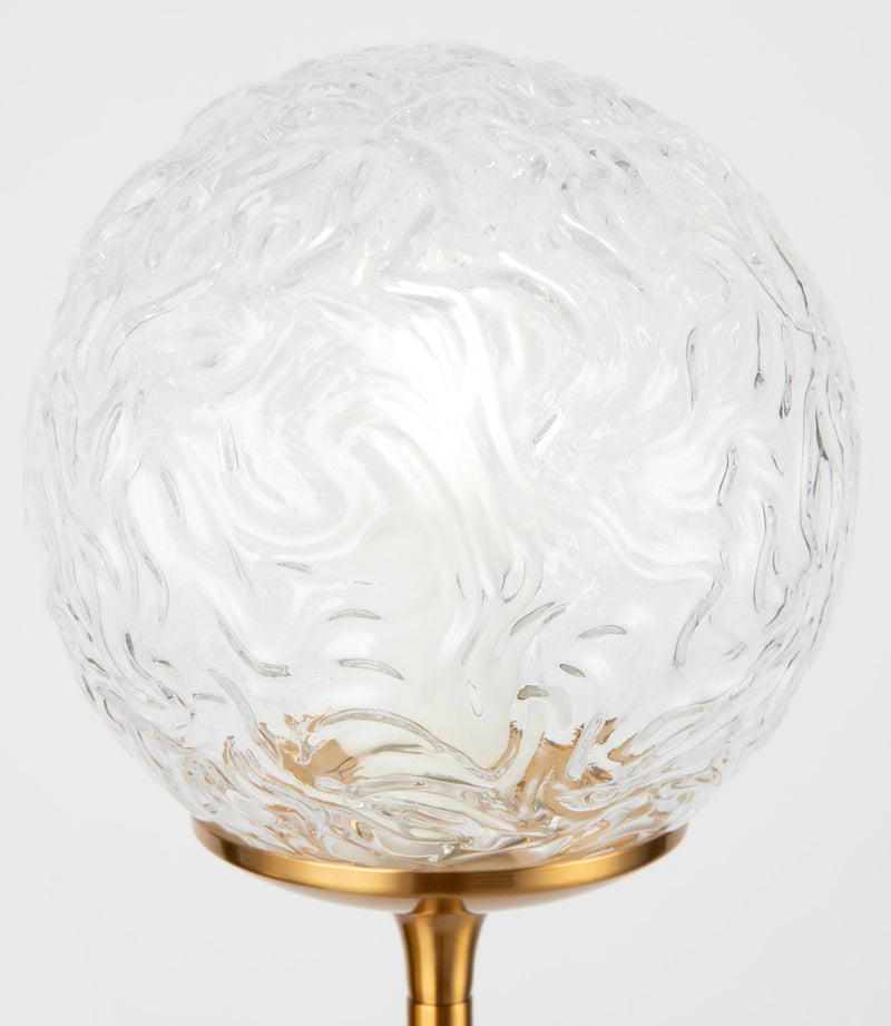 Lampada da parete Modern in Metallo Ligero Ottone