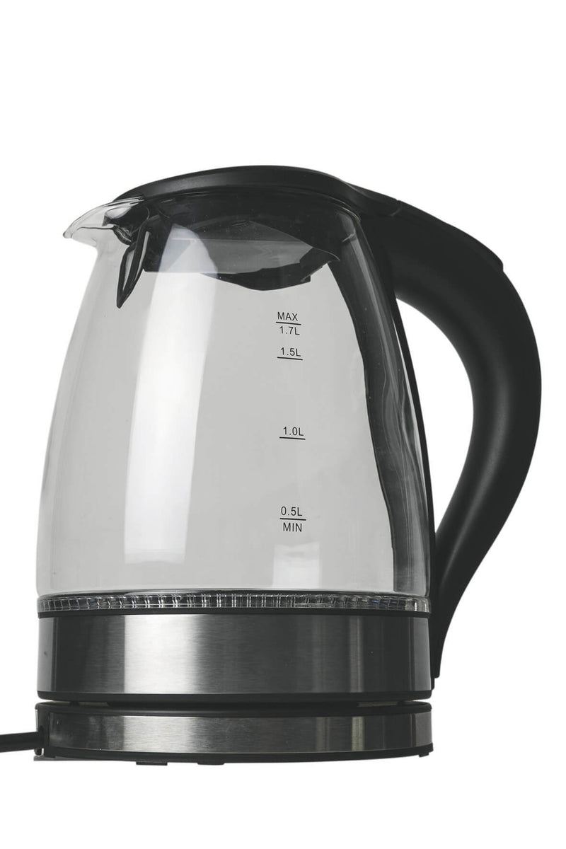 Bollitore Elettrico in Vetro 1800W 1,7 Litri Kooper Boiled