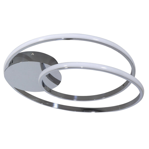 LED-Deckenleuchte 45W 4320lm 4500K Chrom E-Energy Spira sconto