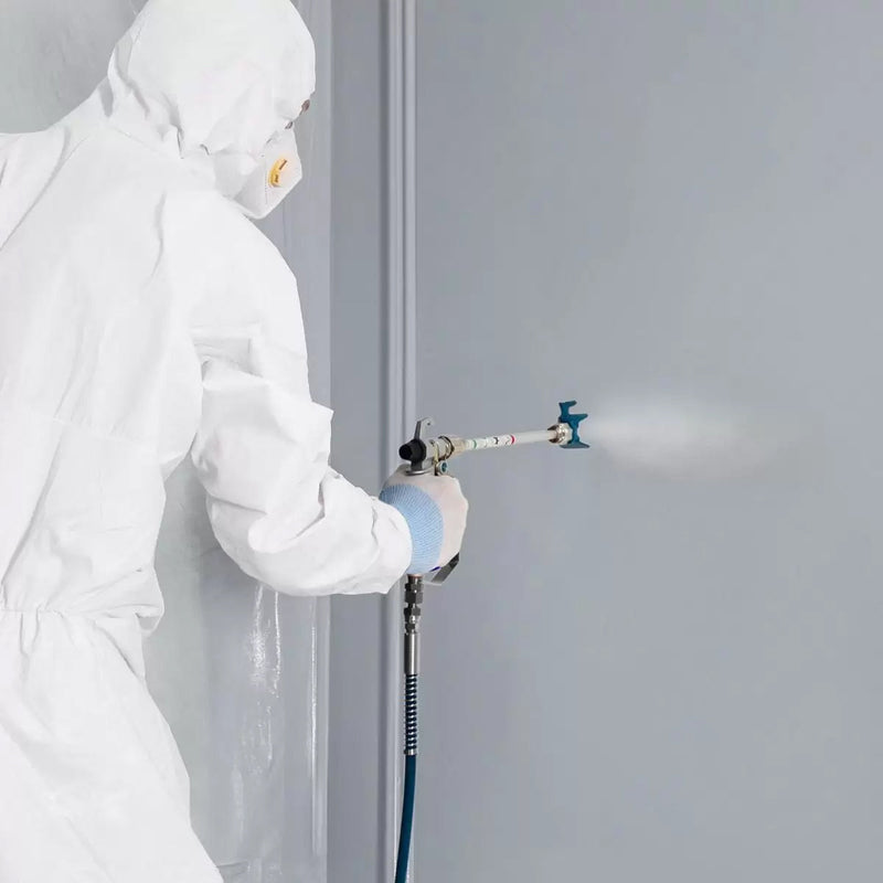 Verniciatore Pistola a Spruzzo 650W 1,4L con Guanti Protettivi