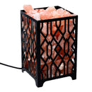 Lampada sale con ciottoli e attacco cm 13,1x13,1xh20