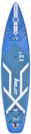 SUP Tavola Stand Up Paddle Gonfiabile 365x84x15 cm Kayak ZRAY Fury Epic Blu