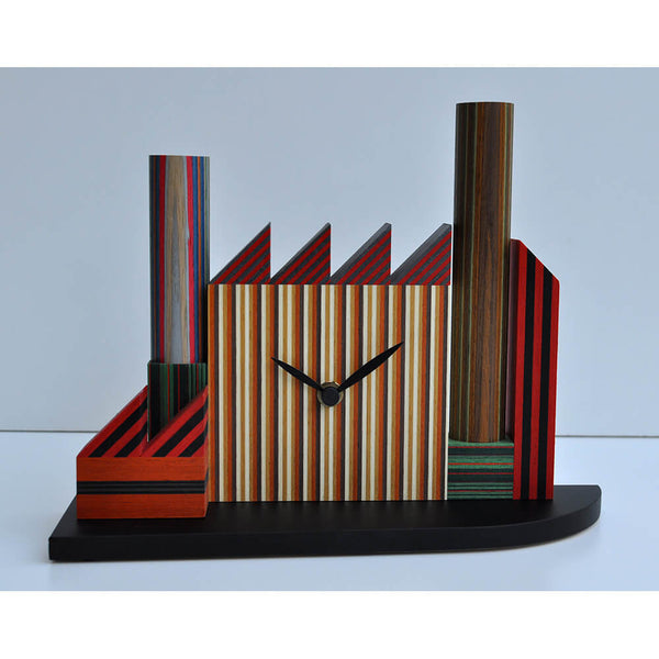 Vintage Tischuhr27X21X9Cm Pirondini Italia Vintage Multicolor Dunkel online