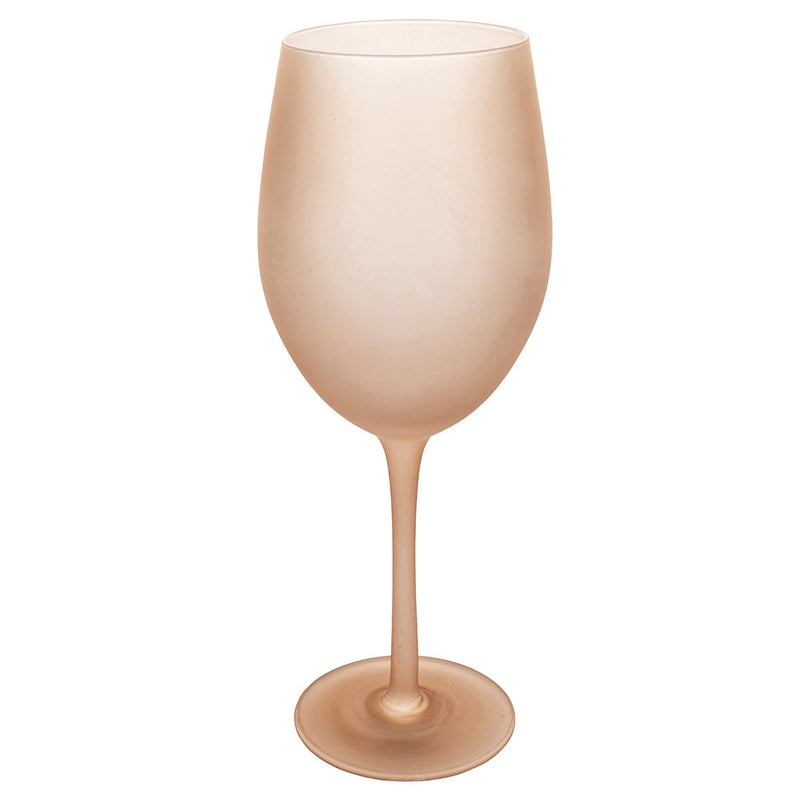 Set 6 Calici Effetto Ghiaccio Happy Hour Chocolate in Vetro VdE Tivoli 1996 Cioccolato