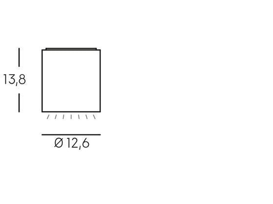 Applique da Esterno a LED 12W 4000K Sovil Grigio