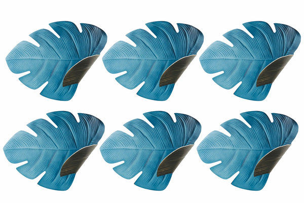 Set mit 6 Blatt-Tischsets, doppelseitig, Villa d'Este Home Tivoli Jungle sconto